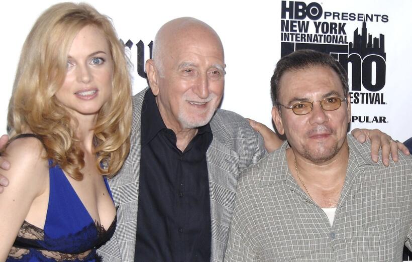 Heather Graham, Dominic Chianese and Richard Petrocelli at the screening of "Adrift In Manhattan" during the New York International Latino Film Festival.