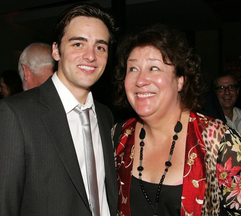 Vincent Piazza and Margo Martindale at the after party of the premiere of "Rocket Science."