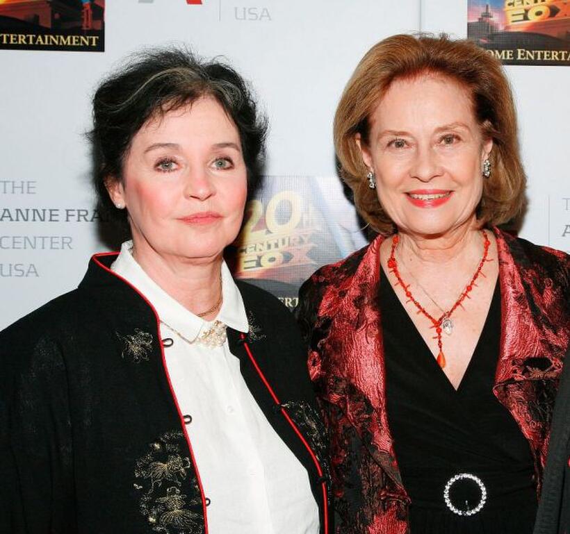 Millie Perkins and Diane Baker at the 13th Annual Spirit of Anne Frank Awards gala.