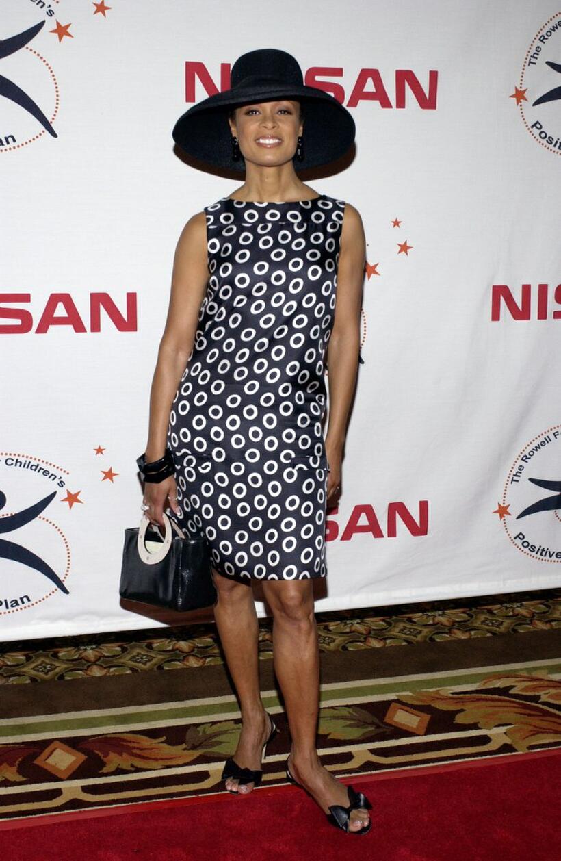 Valarie Pettiford at the Rowell Foster Children's Positive Plan 3rd Annual High Tea.