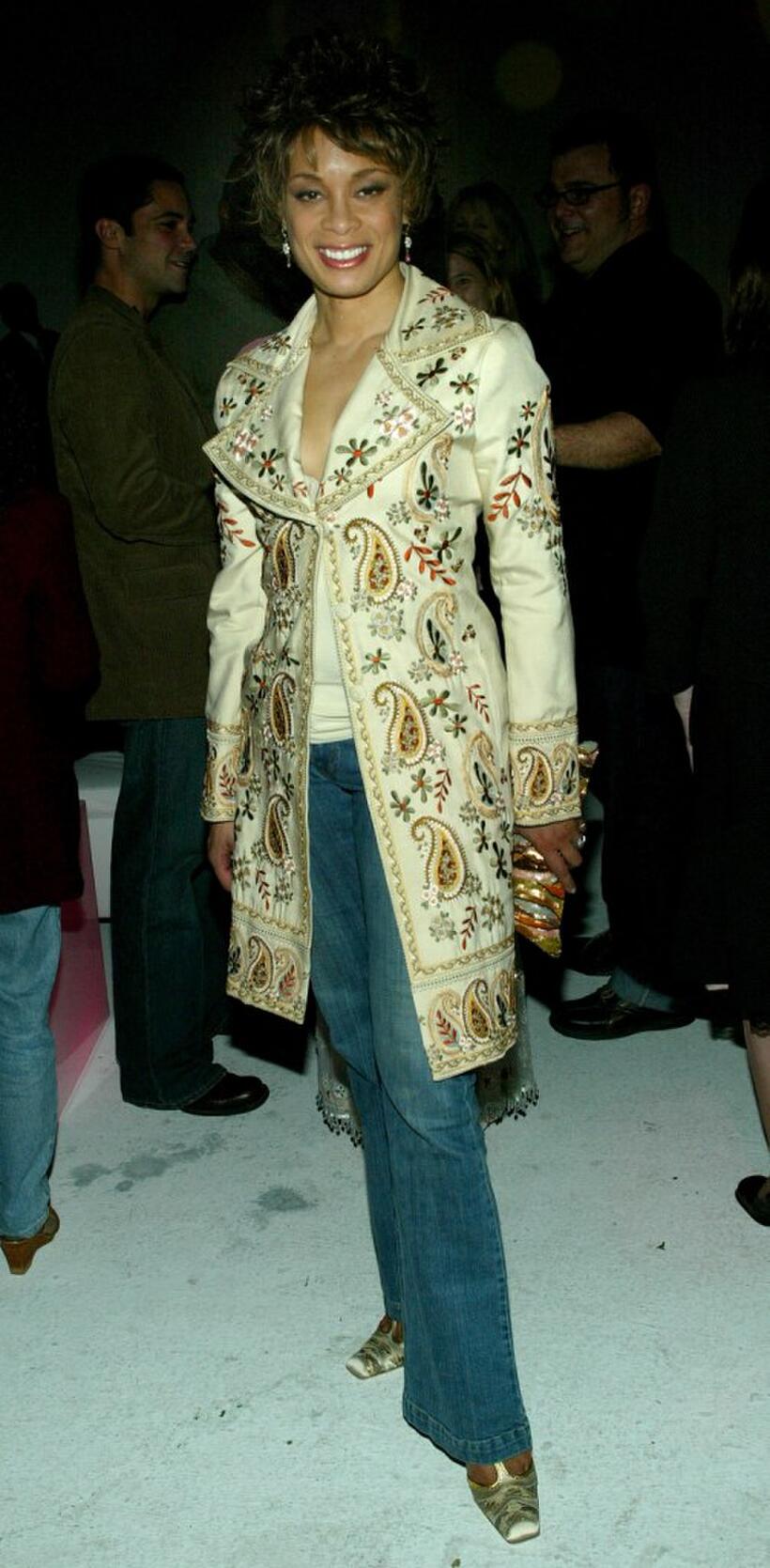 Valarie Pettiford at the CBS and UPN Winter Press Tour party.