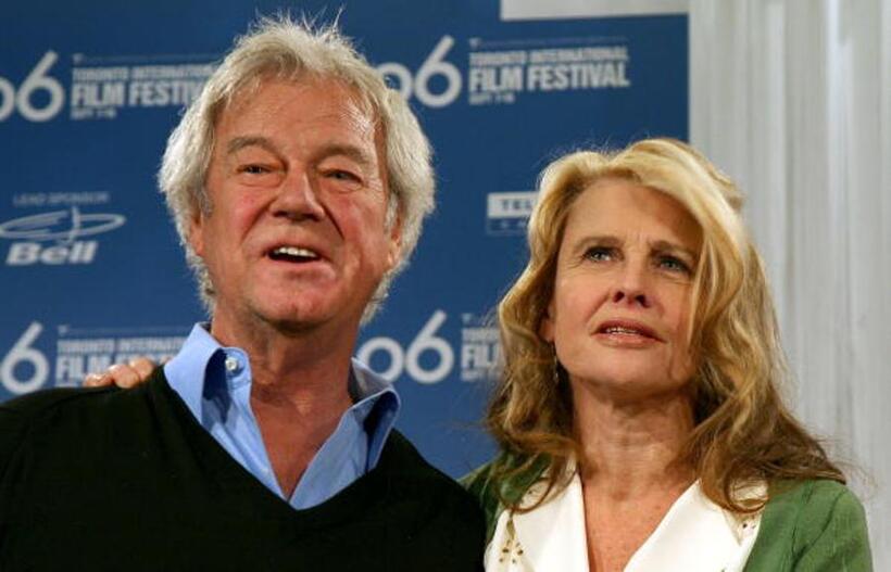 Gordon Pinsent and Julie Christie at the press conference of "Away From Her" during the Toronto International Film Festival.
