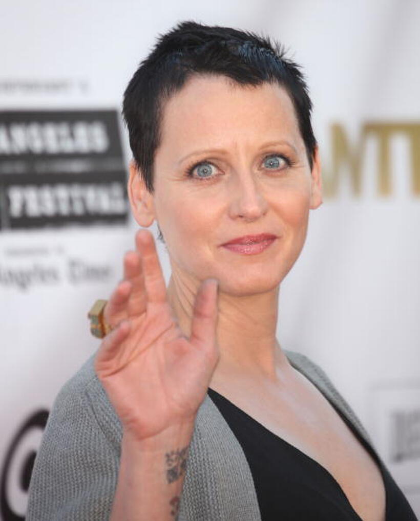 Lori Petty at the premiere of "Wanted."