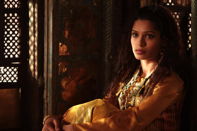 Freida Pinto as Princess Leyla in "Day of the Falcon."