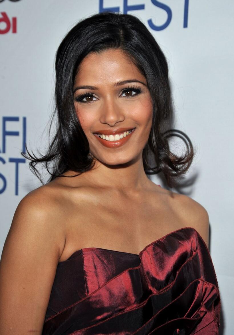 Freida Pinto at the 2008 AFI Fest Tribute To Danny Boyle.
