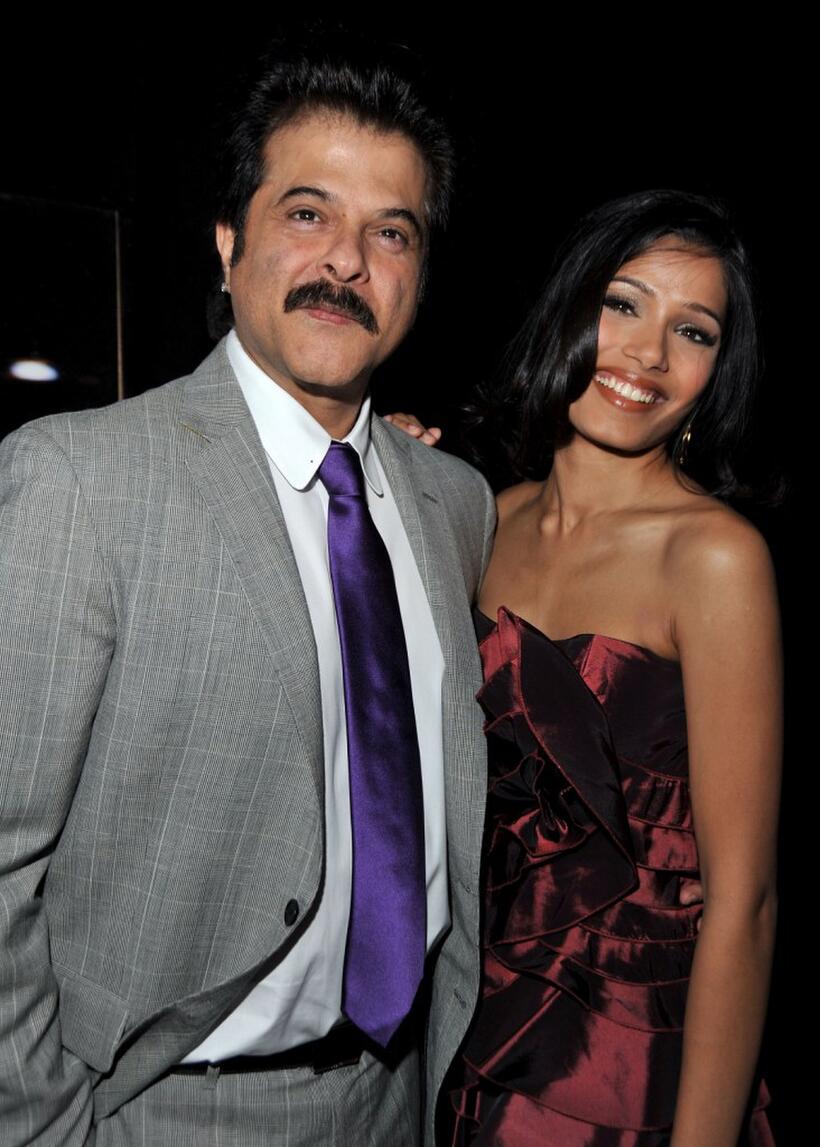 Anil Kapoor and Freida Pinto at the 2008 AFI Fest Tribute To Danny Boyle.