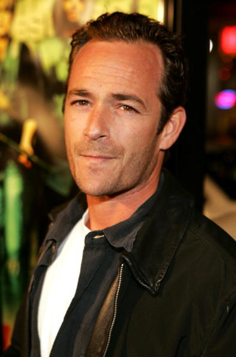 Luke Perry at the premiere of "Domino."