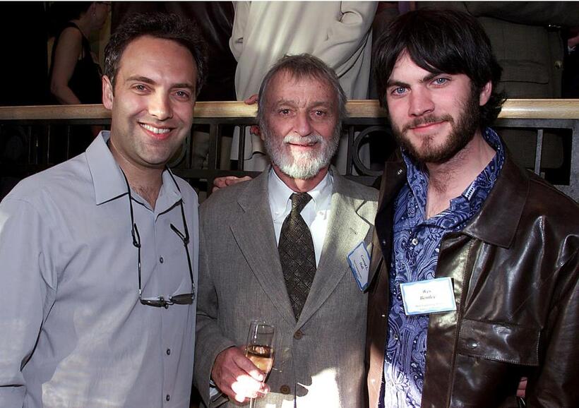 Sam Mendes, Conrad Hall and Wes Bentley at the BAFTA LA (British Academy of Film and Television Arts) Seventh Annual Oscar-nominees tea party.