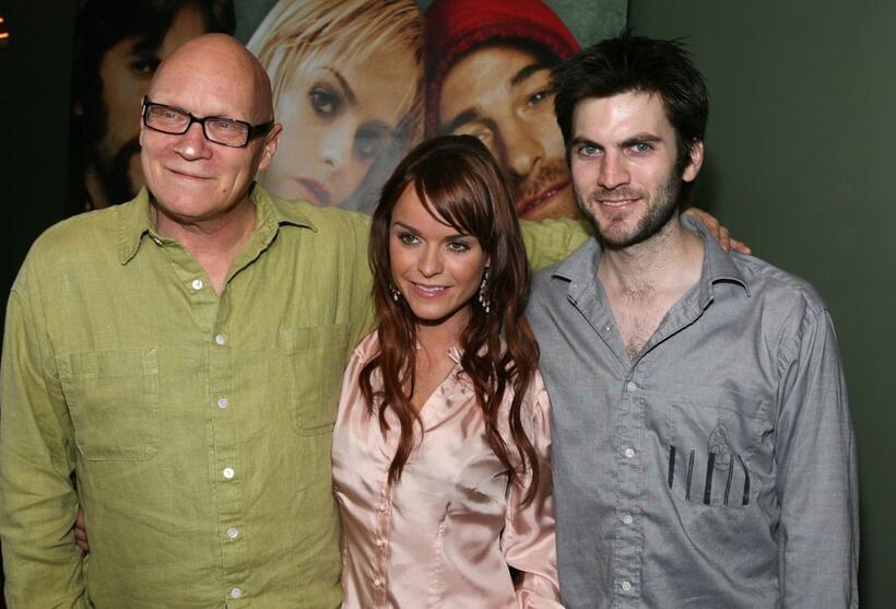 Director Allan Moyle, Taryn Manning and Wes Bentley at the premiere of "Weirdsville."