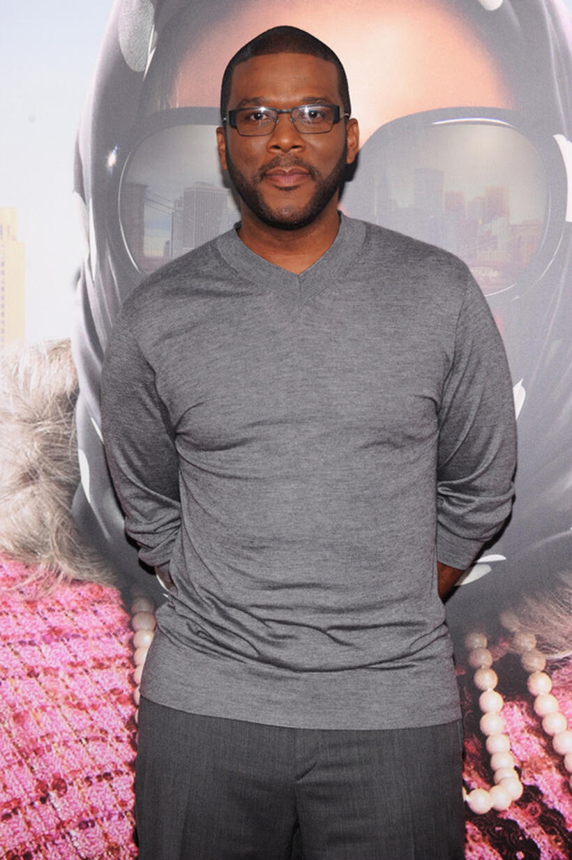 Director Tyler Perry at the New York premiere of "Tyler Perry's Madea's Witness Protection."