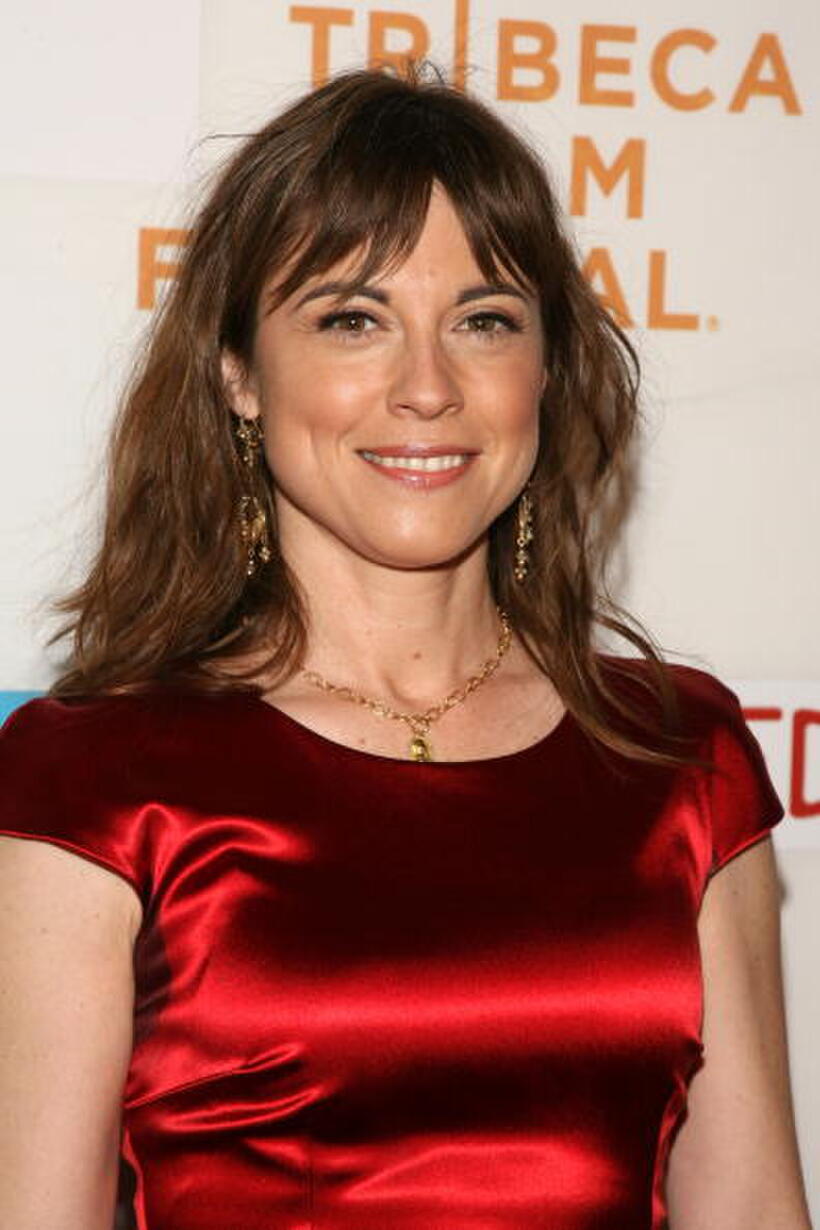 Rebecca Pidgeon at the premiere of "Redbelt" during the 2008 Tribeca Film Festival.