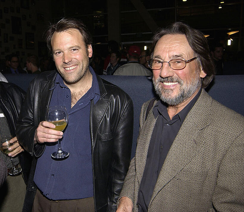Wally Pfister and Vilmos Zsigmond at the 10th Anniversary celebration event for "Visions of Light: The Art of Cinematography."