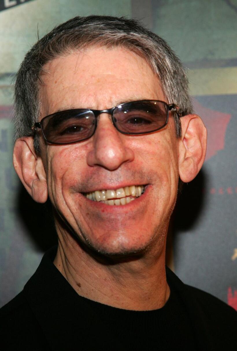 Richard Belzer at the premiere of "V for Vendetta".
