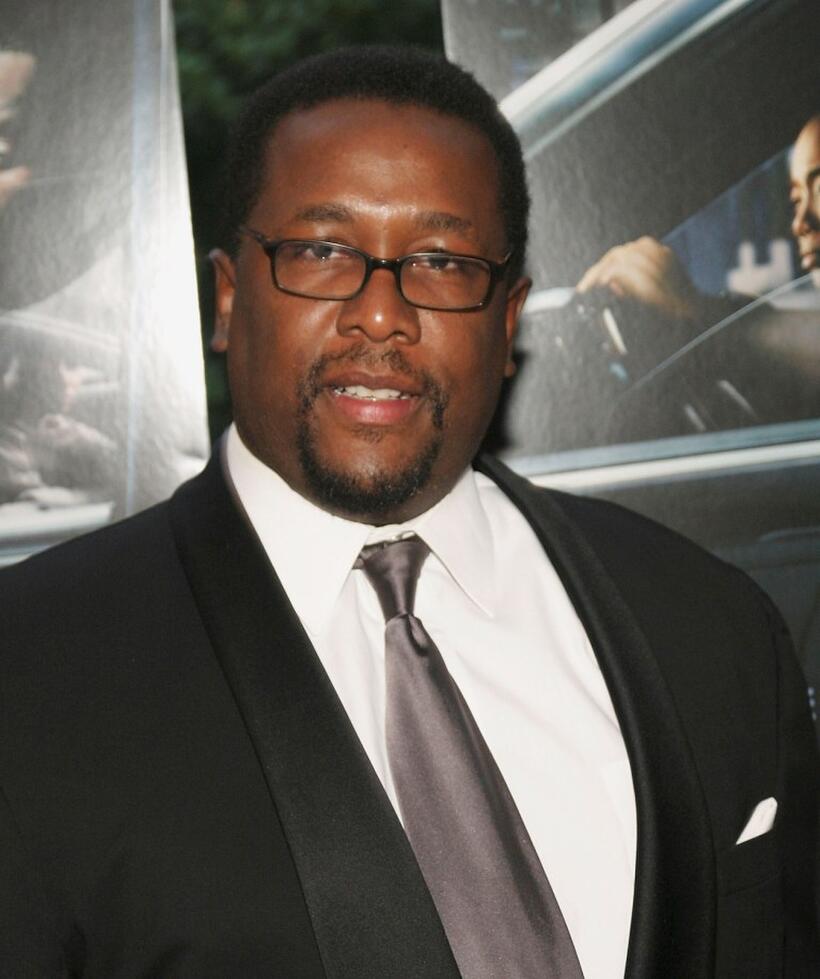 Wendell Pierce at the premiere of "The Wire."