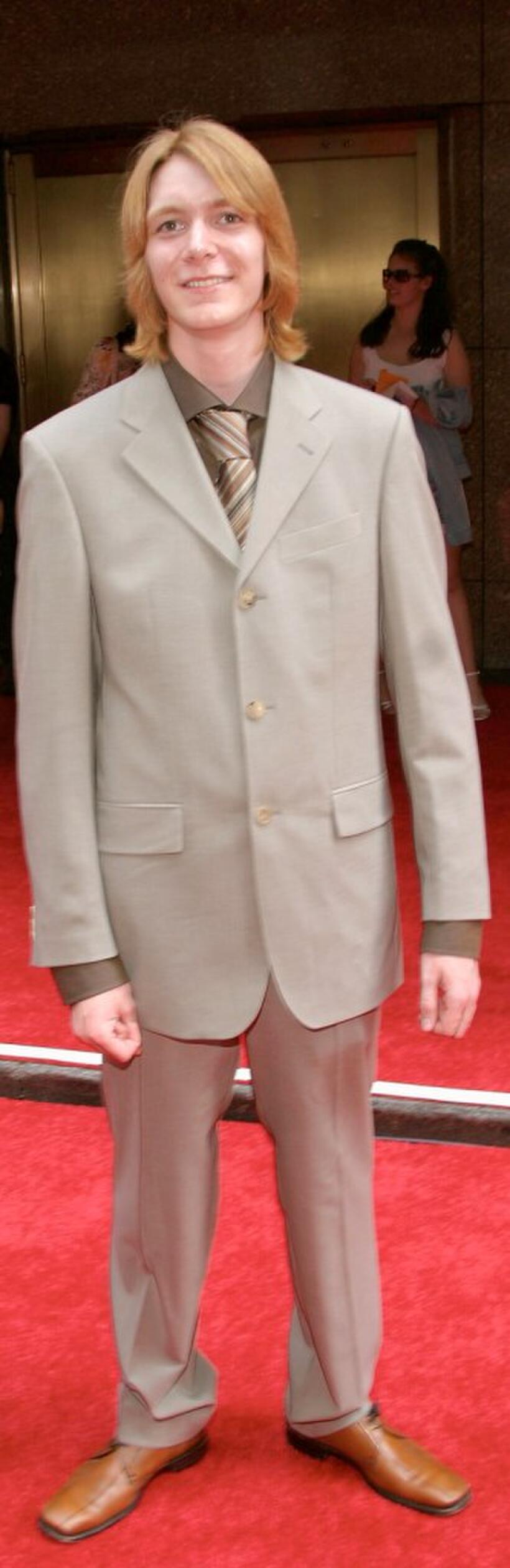 James Phelps at the premiere of "Harry Potter and The Prisoner of Azkaban."