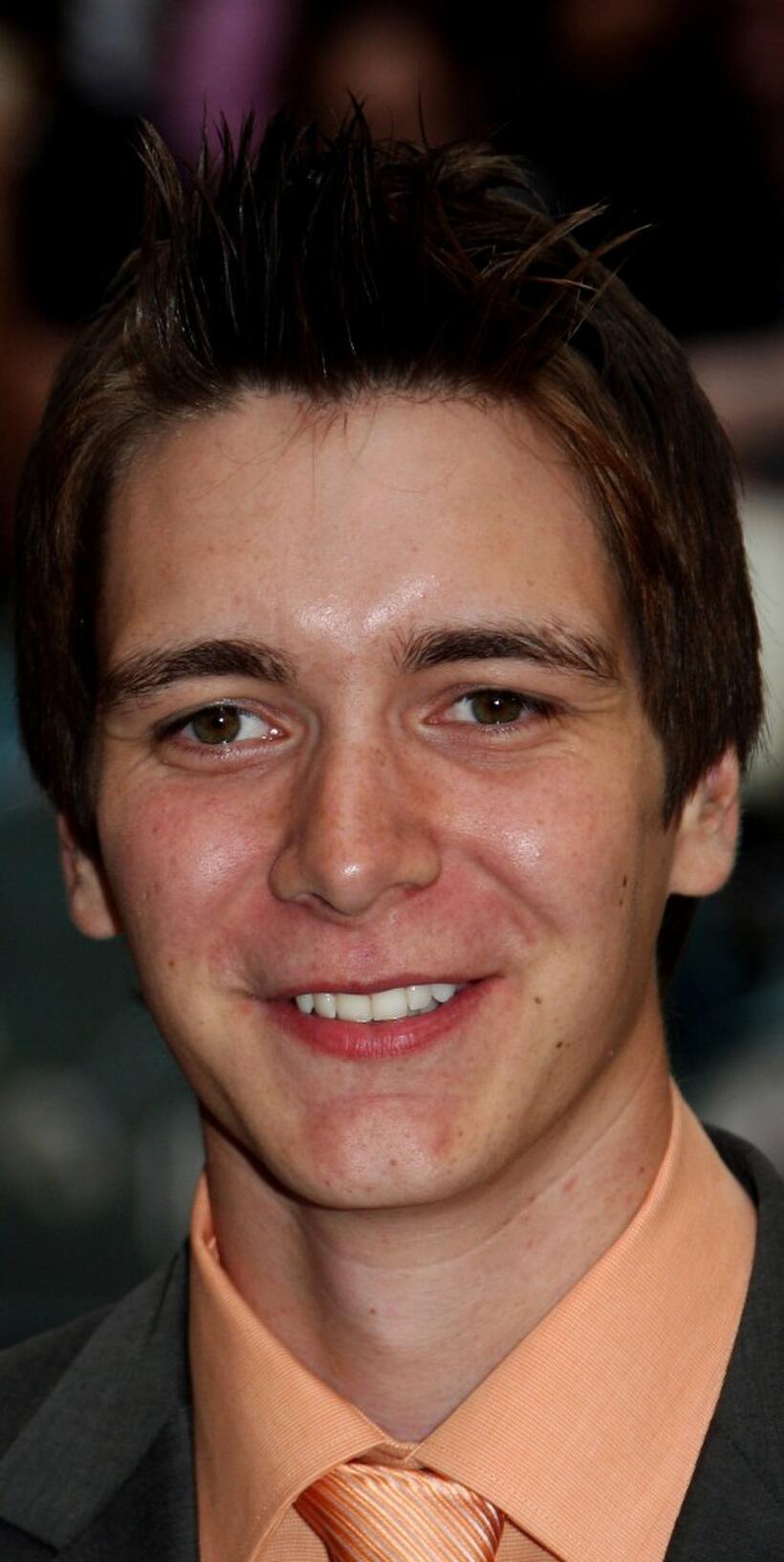 James Phelps at the UK premiere of "Harry Potter And The Order Of The Phoenix."