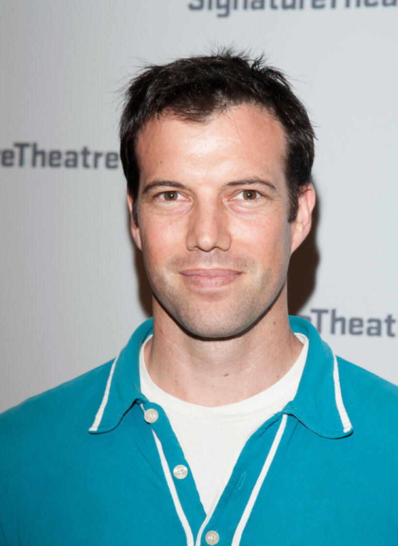Lorenzo Pisoni at the Broadway opening night party of "The Train Driver."