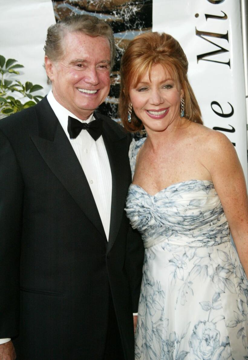Joy Philbin and Regis Philbin at the 10th Annual Michael Awards.