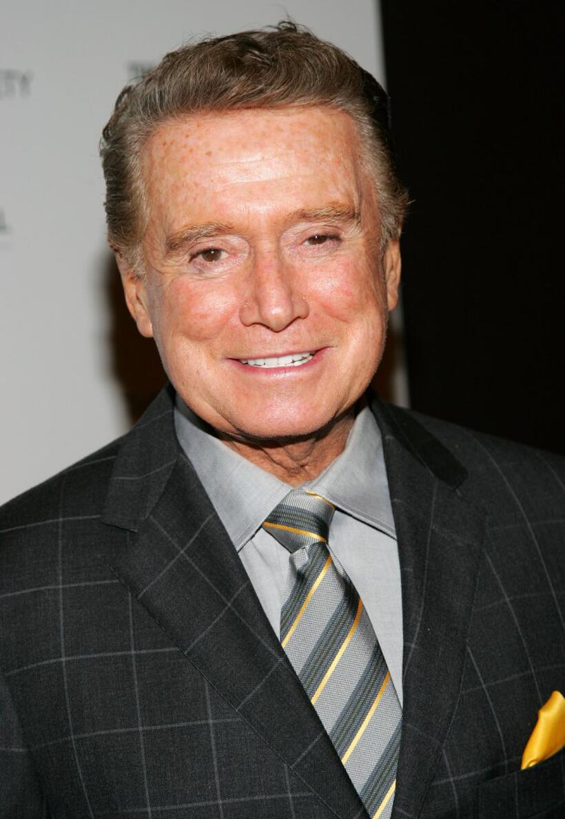 Regis Philbin at the Cinema Society and The Wall Street Journal Weekend Edition screening of "Babel."