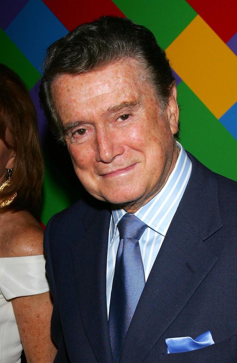 Regis Philbin at the premiere of "Scoop."