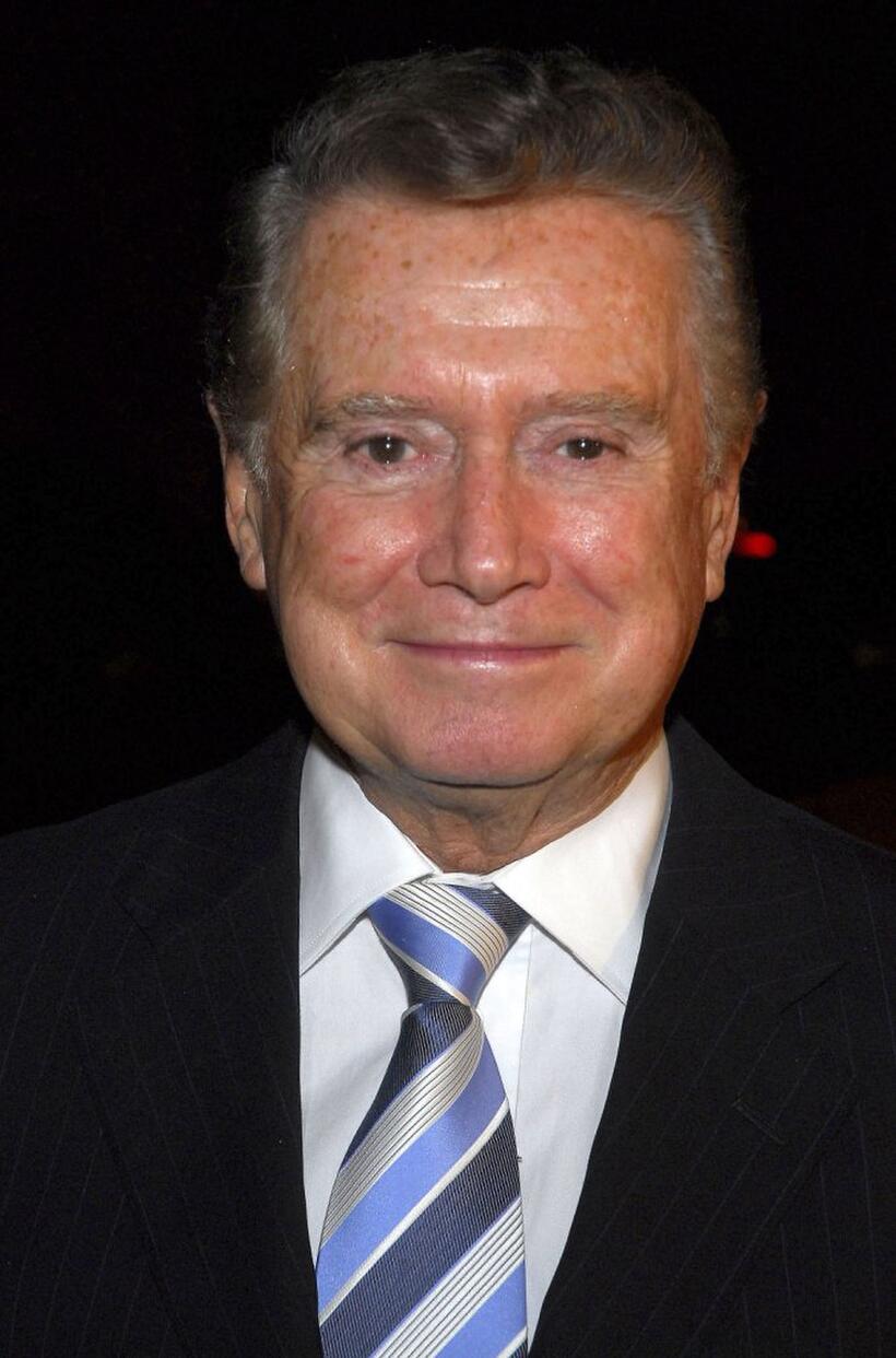 Regis Philbin at the party of Steve Tyrell.