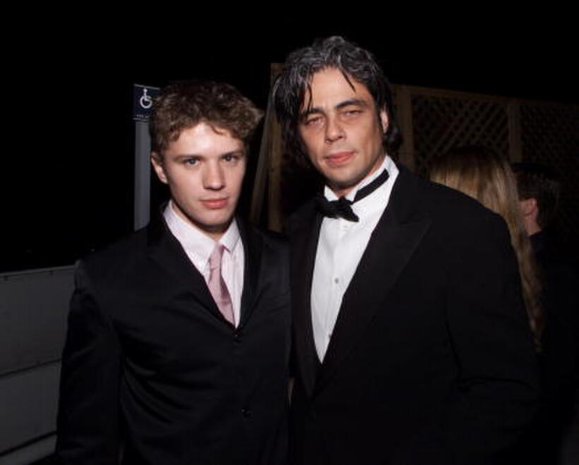 Ryan Phillippe and Benicio Del Toro at the 58th Annual Golden Globe Awards.