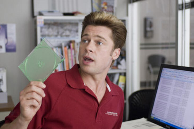 Brad Pitt in "Burn After Reading."