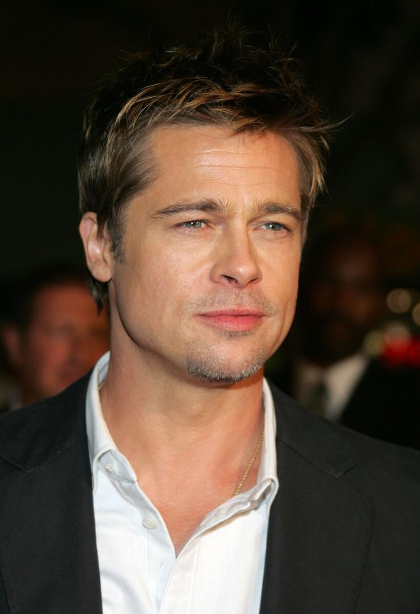 Brad Pitt at the premiere of "Babel."