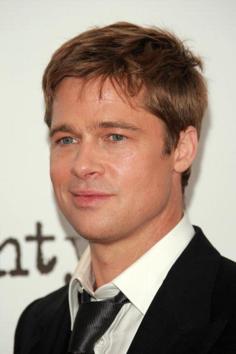 Brad Pitt at the N.Y. premiere of "A Mighty Heart."