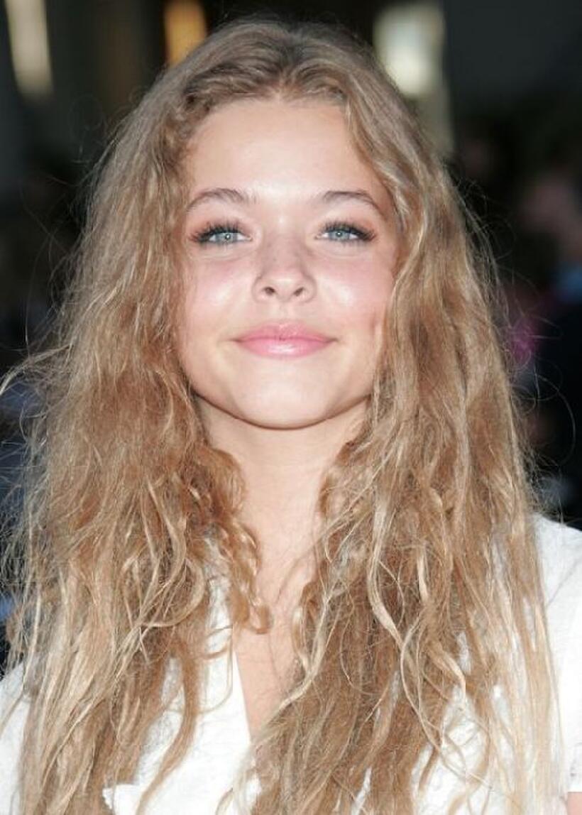 Sasha Pieterse at the premiere of "Bandslam."