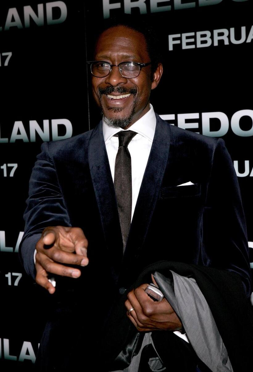 Clarke Peters at the New York premiere of "Freedomland."