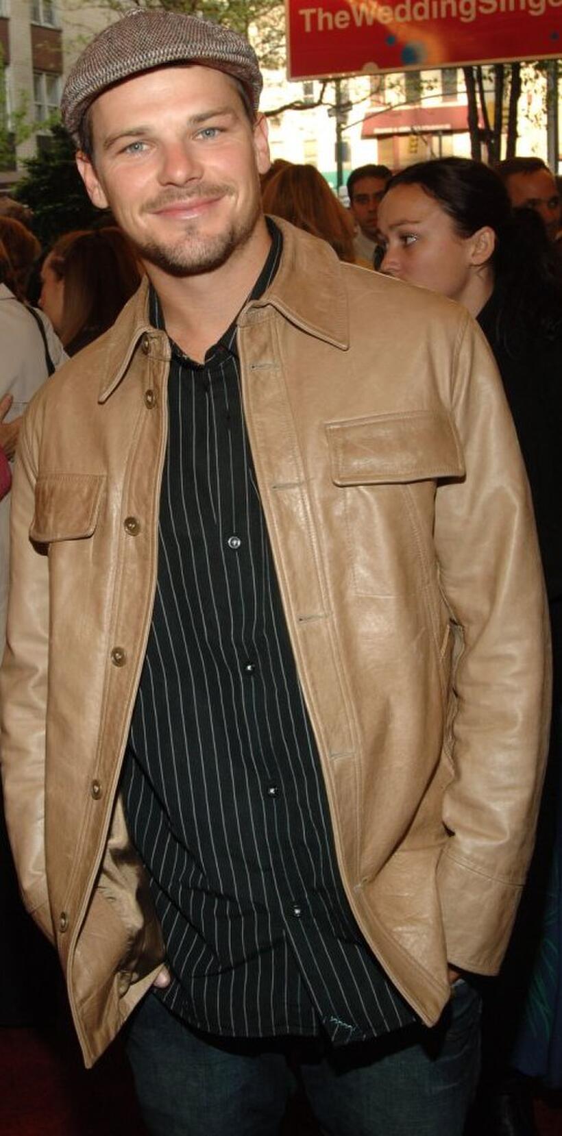 Nathan Phillips at the Broadway opening of "The Wedding Singer."