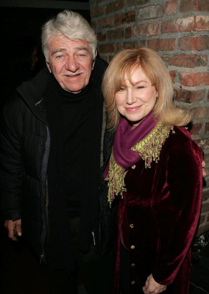 Seymour Cassel and Mary Kay Place at the after party of the premiere of "Lonesome Jim."