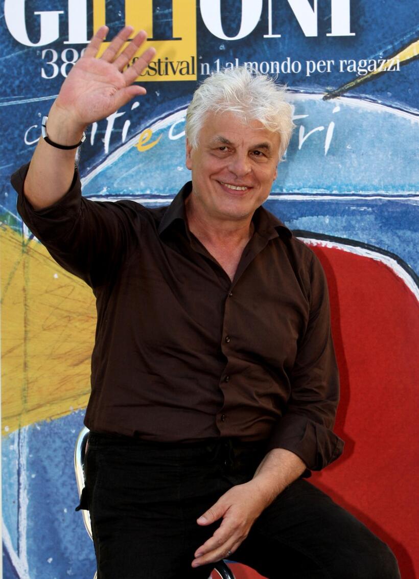 Michele Placido at the Giffoni Film Festival.