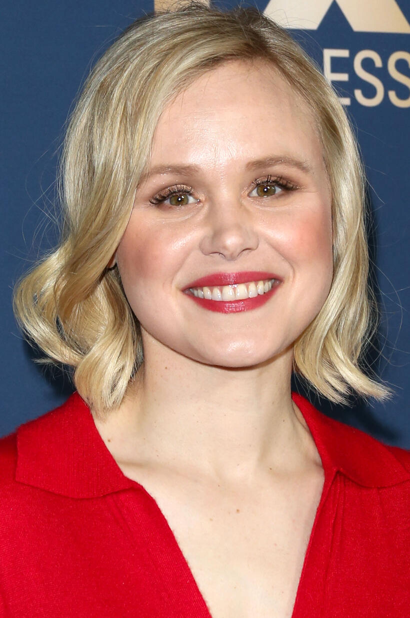 Alison Pill at FX Networks' Star Walk Winter Press Tour 2020 in Pasadena, California.