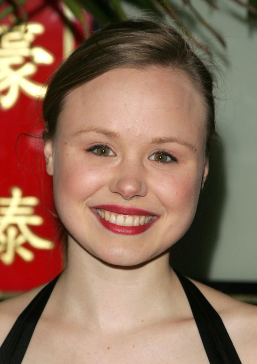 Alison Pill at the after party of the opening night of "Blackbird."