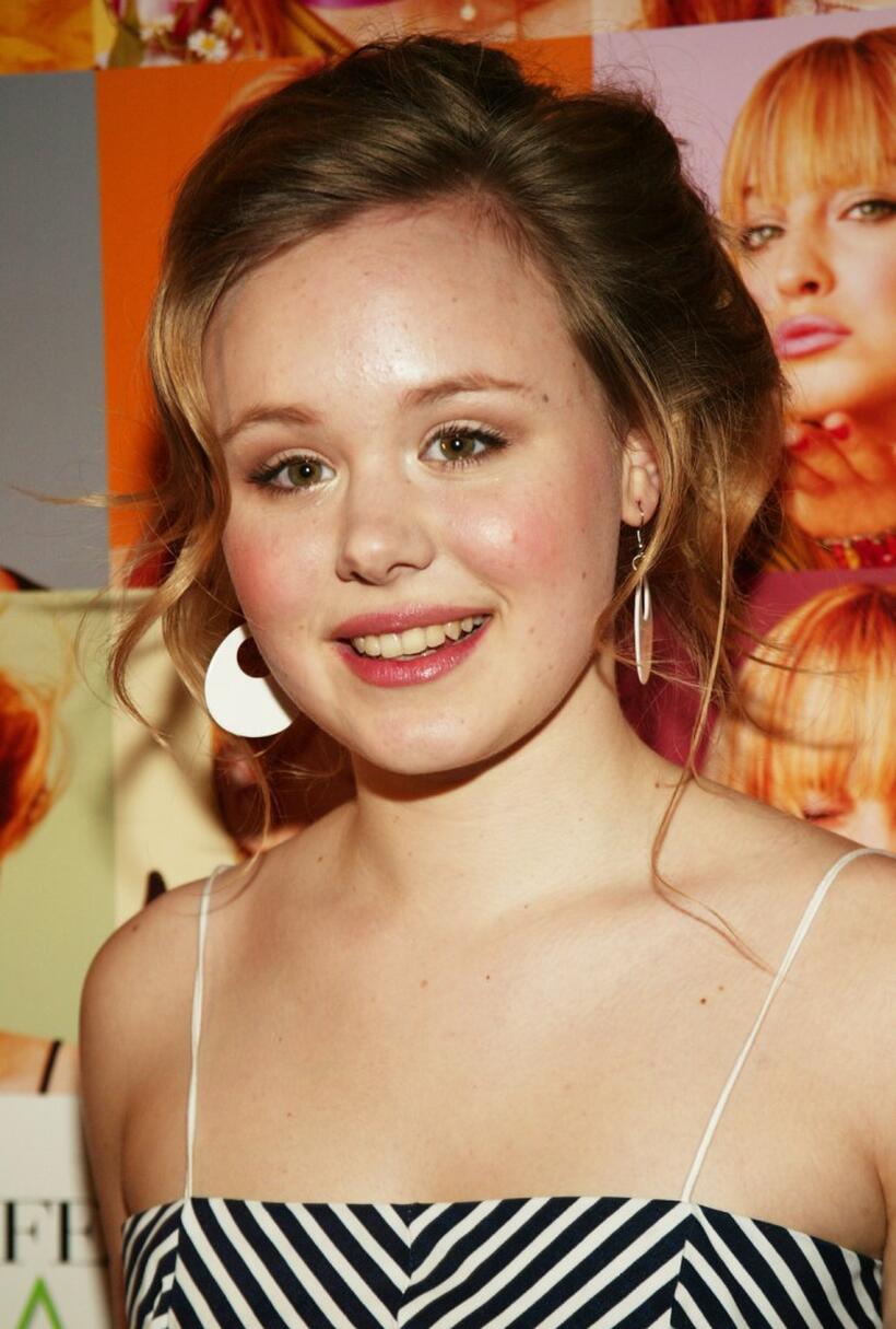 Alison Pill at the premiere of "Confessions Of A Teenage Drama Queen."