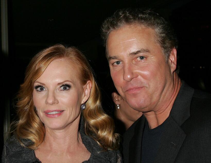 Marg Helgenberger and William L. Petersen at the Museum of Television and Radio's Annual Los Angeles gala.
