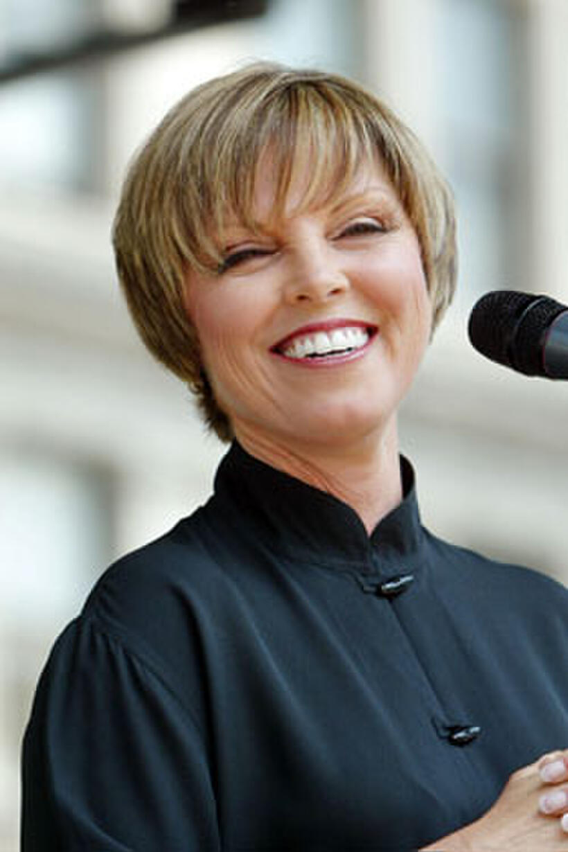 Pat Benatar performs in Union Square Park May 27, 2004 in New York City.