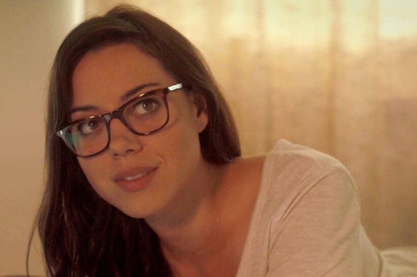 Aubrey Plaza as Darius Britt in ``Safety Not Guaranteed.''