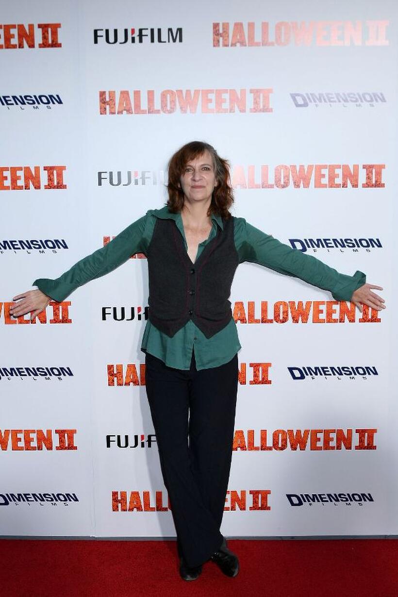 Amanda Plummer at the premiere of "Halloween II."