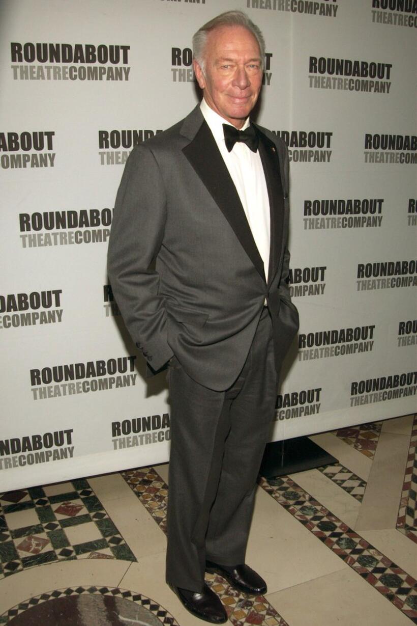 Christopher Plummer at the Roundabout Theater Company's 2002 Spring Gala.