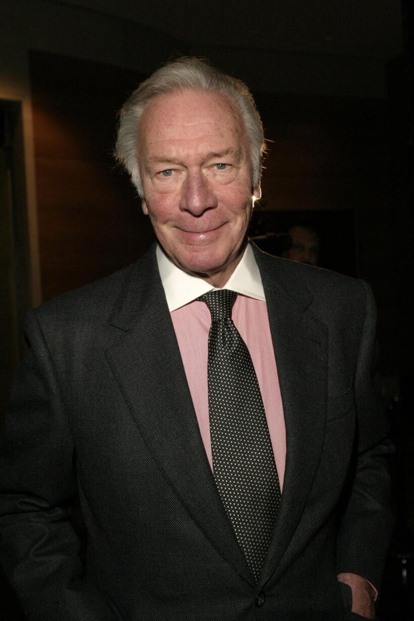 Christopher Plummer at the Roundabout Theatre Company's 2004 Spring Gala Celebration.