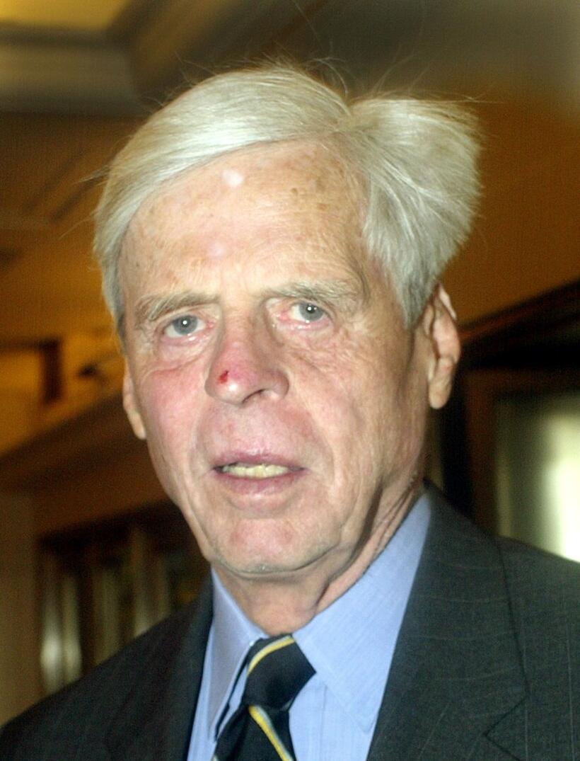 George Plimpton at the 2002 National Magazine Awards.