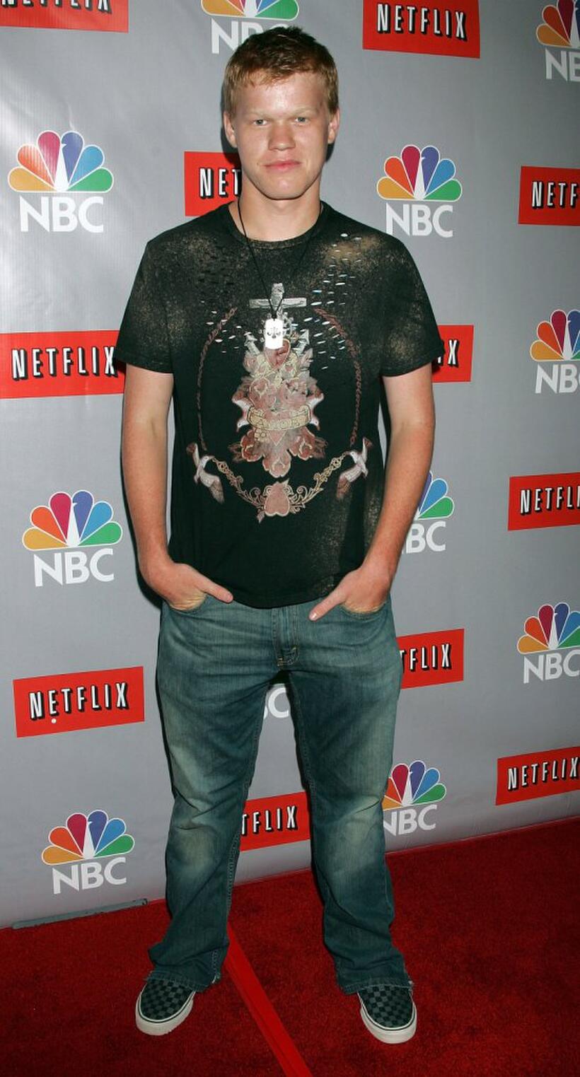 Jesse Plemons at the NBC All-Star Event.