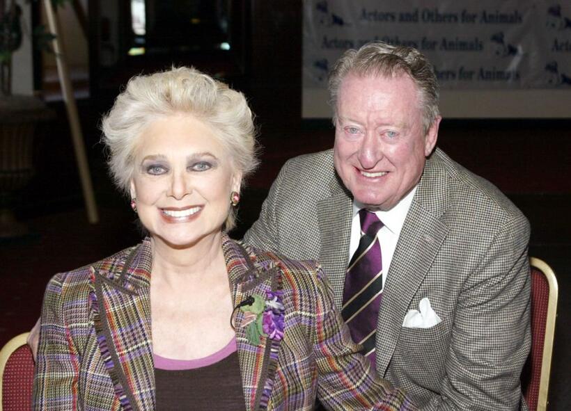 Suzanne Pleshette and Tom Poston at the "Actors and Others for Animals".