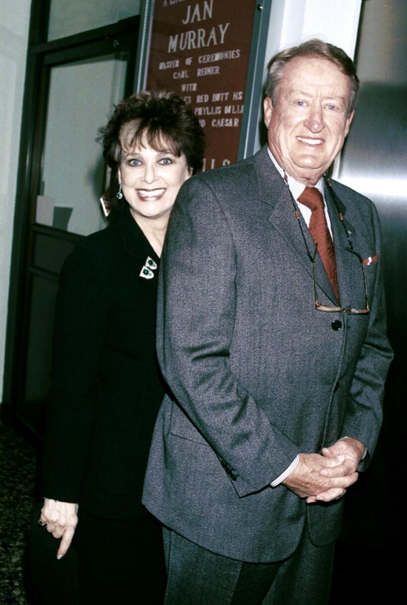 Suzanne Pleshette and Tom Poston at the Friars Club Tribute To Jan Murray.