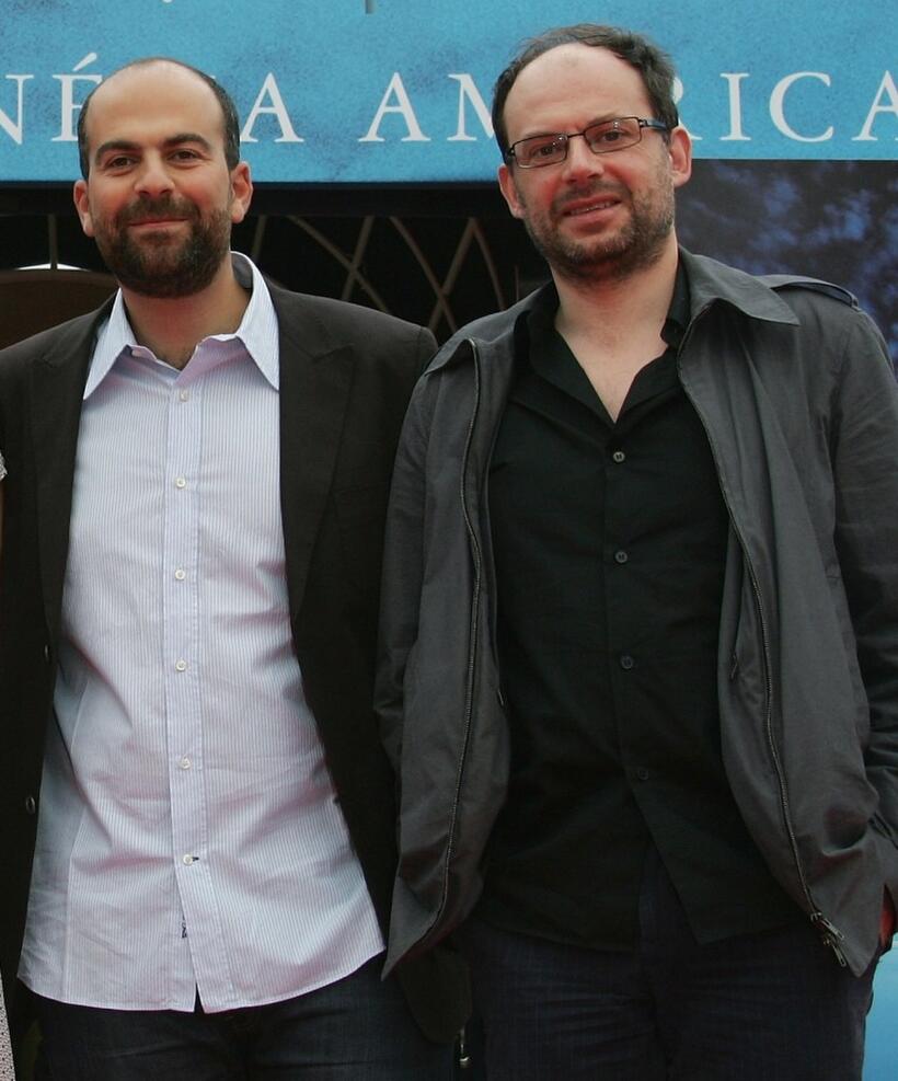 Marc Fitoussi and Denis Podalydes at the premiere of "La Vie d'Artiste" during the 33rd Deauville American Film Festival.