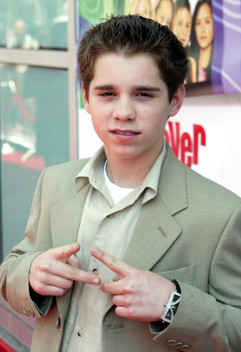 Ryan Pinkston at the MGM premiere of "Sleepover."