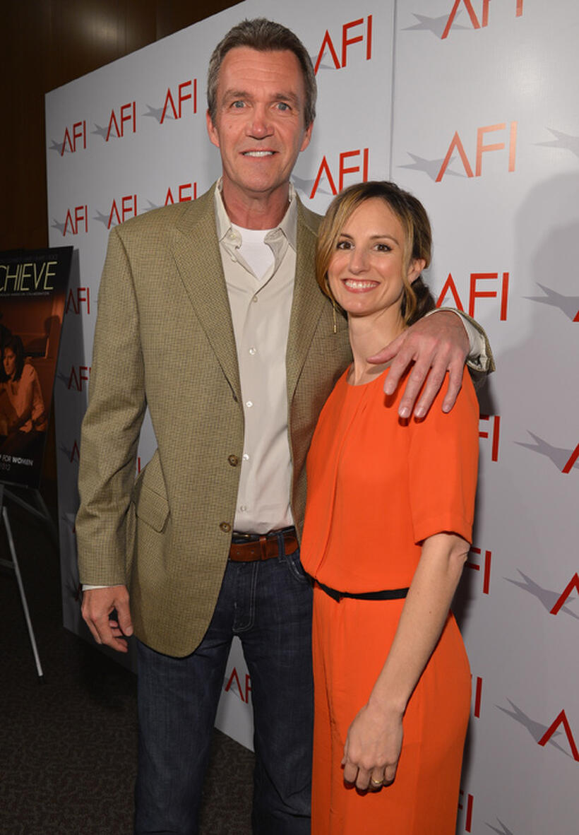 Neil Flynn and Kit Pongetti at the 2012 AFI Women Directors Showcase at Directors Guild of America in California.